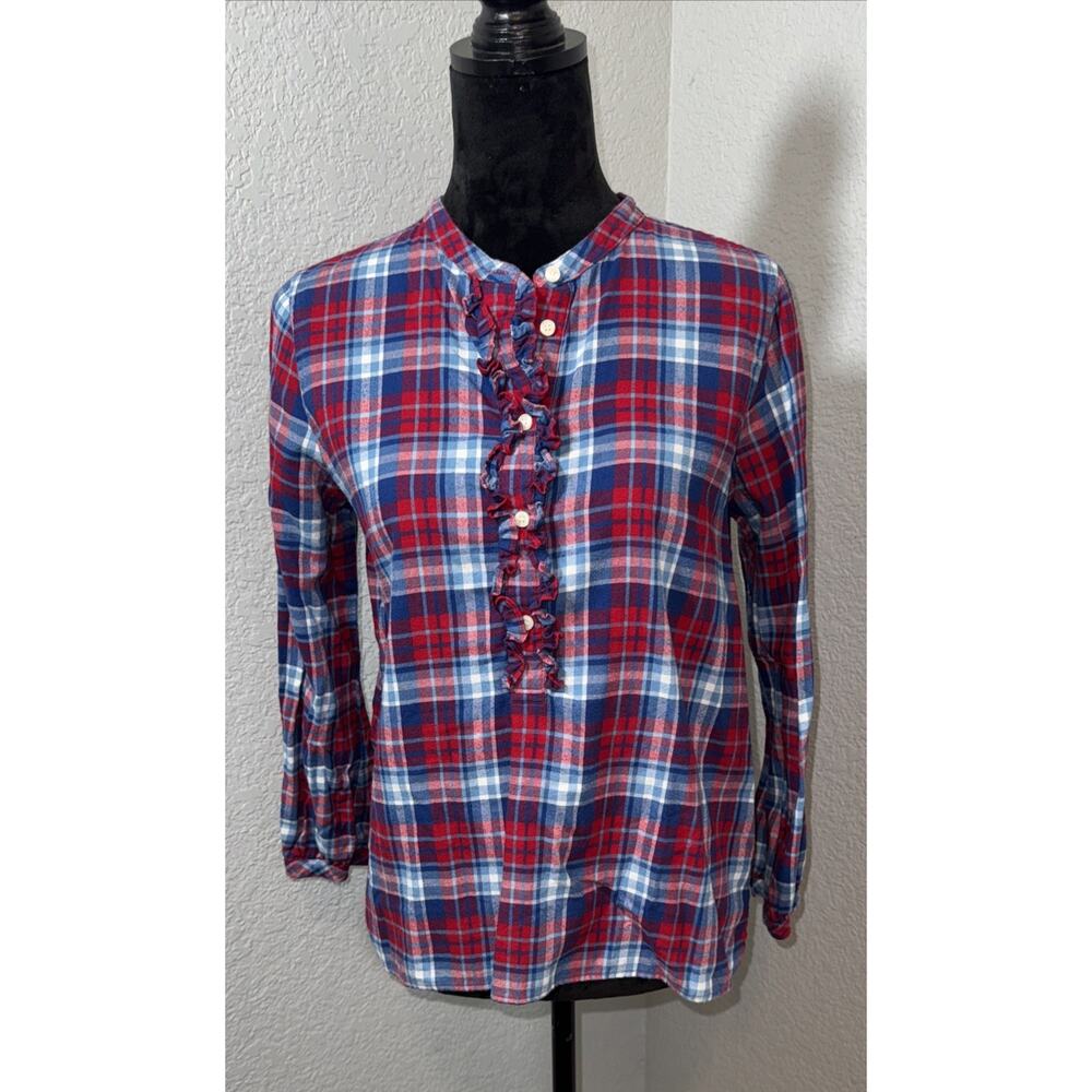 J. Crew Mercantile Flannel Shirt, Women's Size S‎